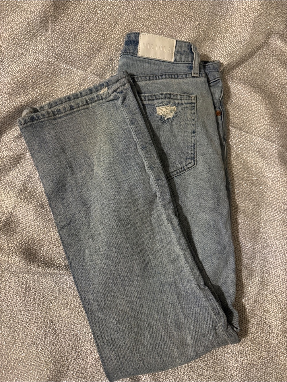 Light Wash Pistola Jeans